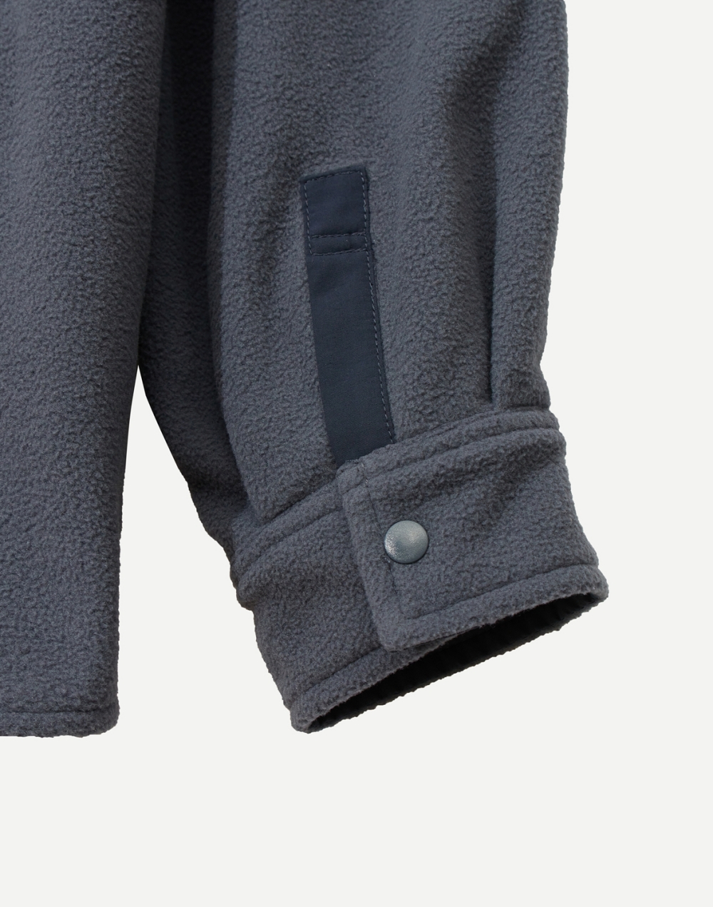 빌라봉 오버핏 플리스 셔츠 (AF31SH066DGR)