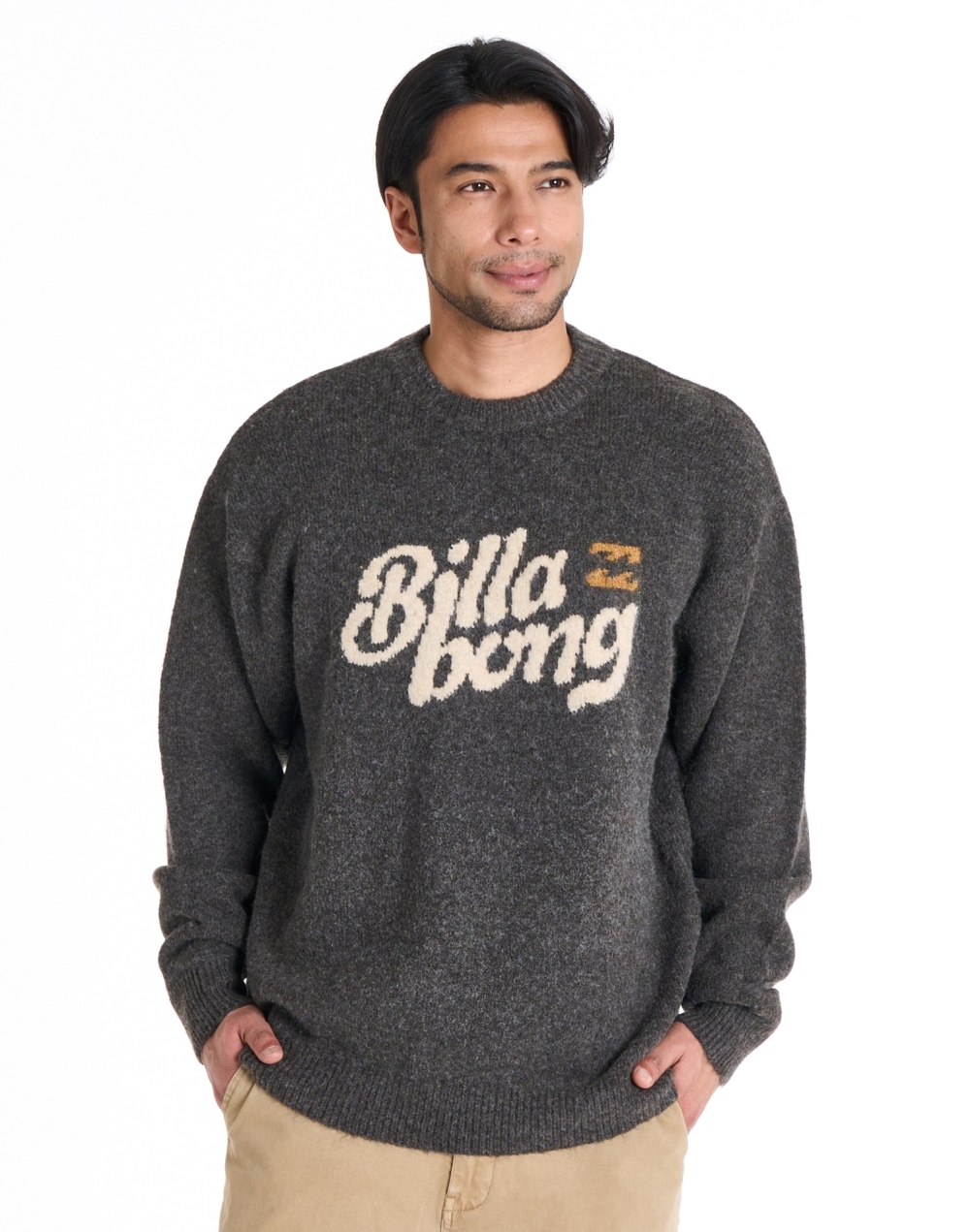 빌라봉 플러피 로고 맨투맨 (AF31SR079BRN)