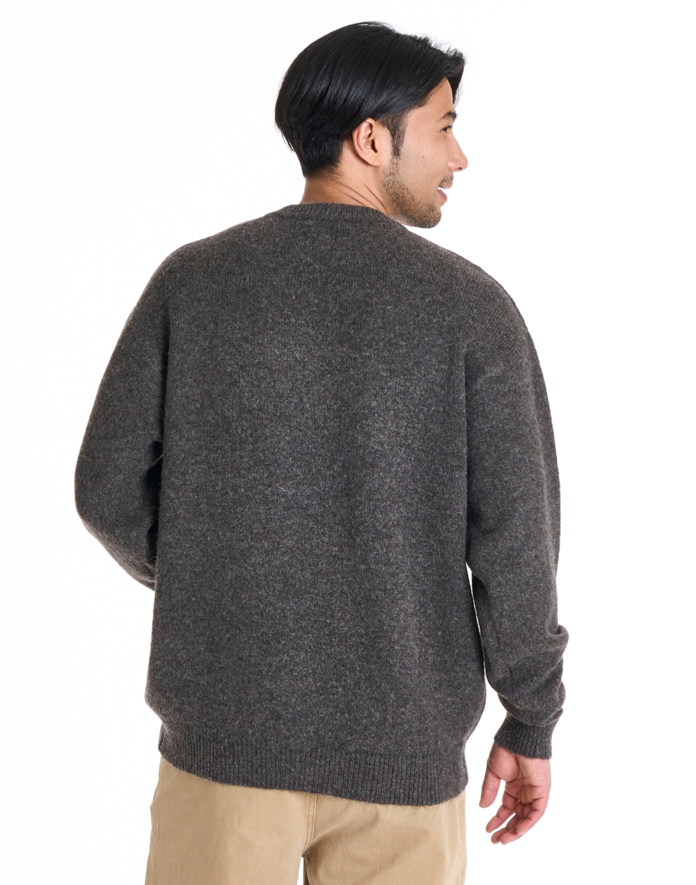 빌라봉 플러피 로고 맨투맨 (AF31SR079BRN)