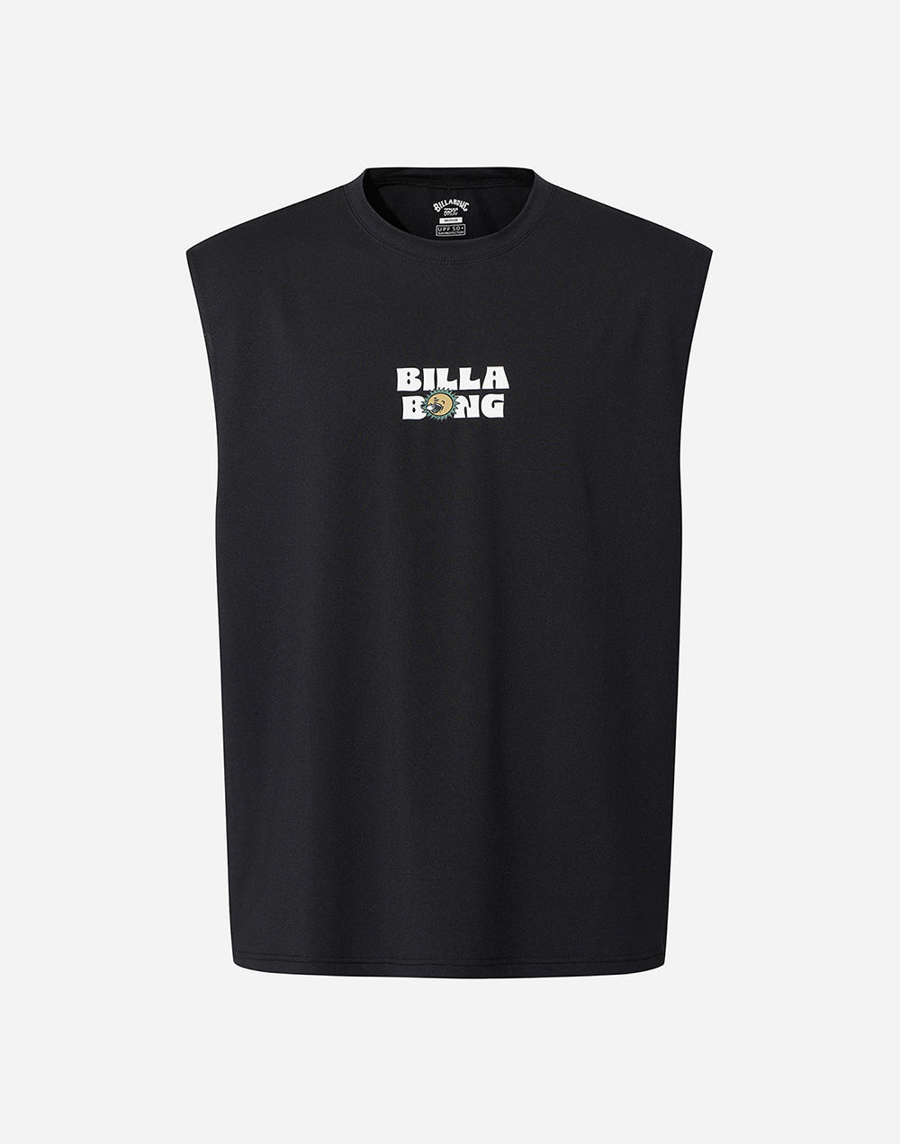 빌라봉 RELAX MUSCLE 오버핏 슬리브리스 래쉬가드 (AG11RE095BLK)