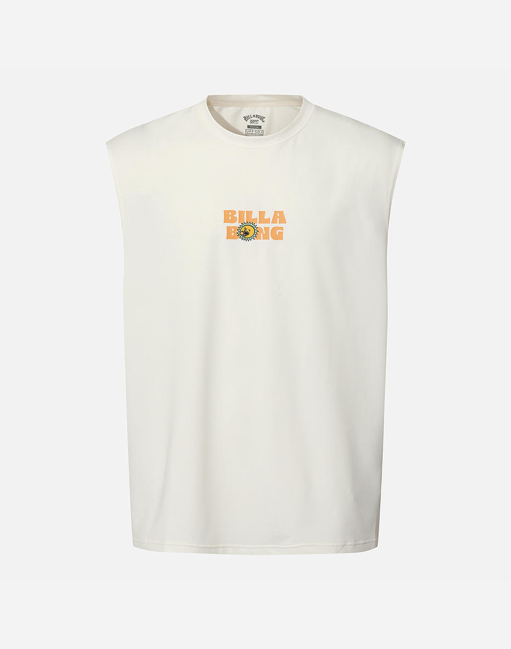 빌라봉 RELAX MUSCLE 오버핏 슬리브리스 래쉬가드 (AG11RE095WHT)