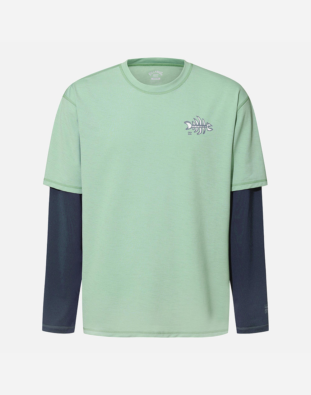 빌라봉 BONEZ 오버핏 반팔 레이어드 긴팔 래쉬가드 (AG11RS100GAH)