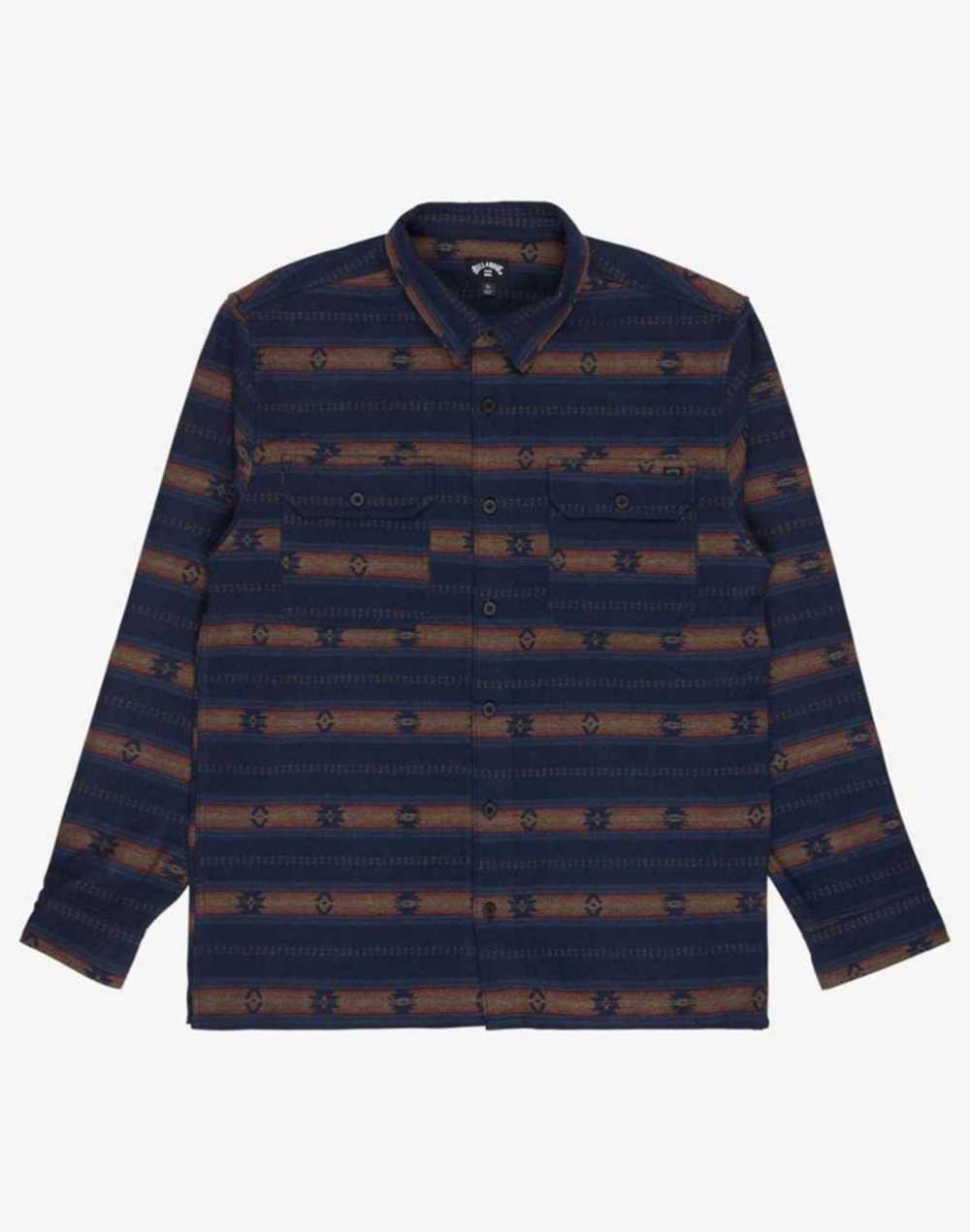 빌라봉 남성 OFFSHORE JACQUARD 플란넬 셔츠 (AG31SH017NVY)