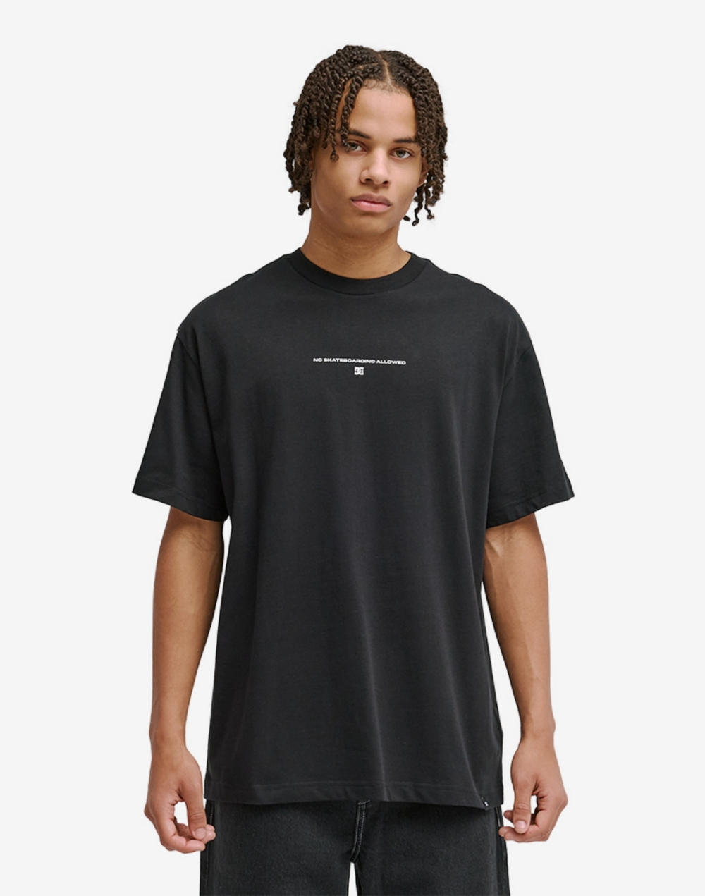 DC NO SKATEBOARD ALLOWED 반팔 티셔츠 (DG11ST003KVJ)