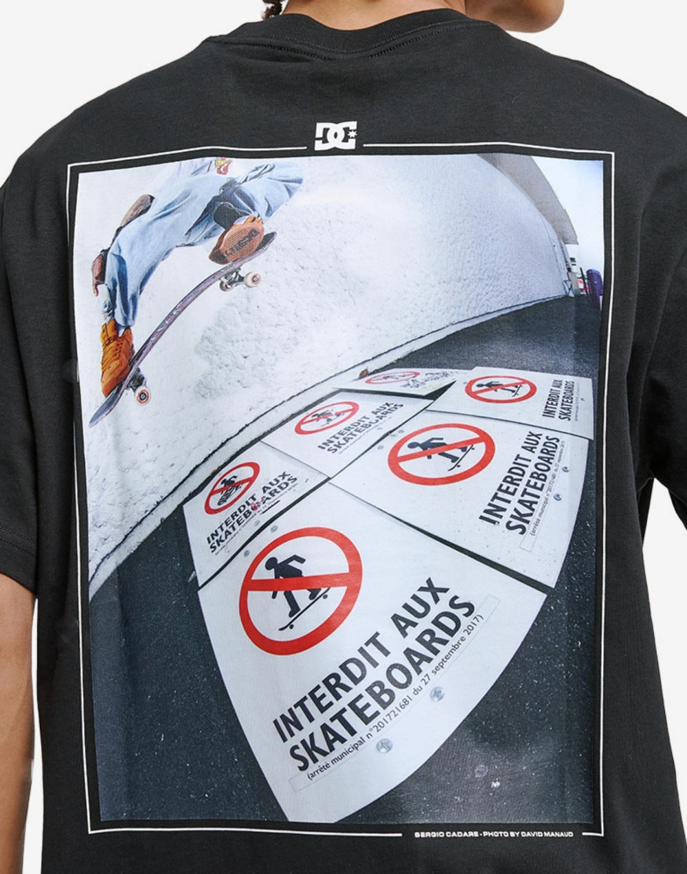 DC NO SKATEBOARD ALLOWED 반팔 티셔츠 (DG11ST003KVJ)