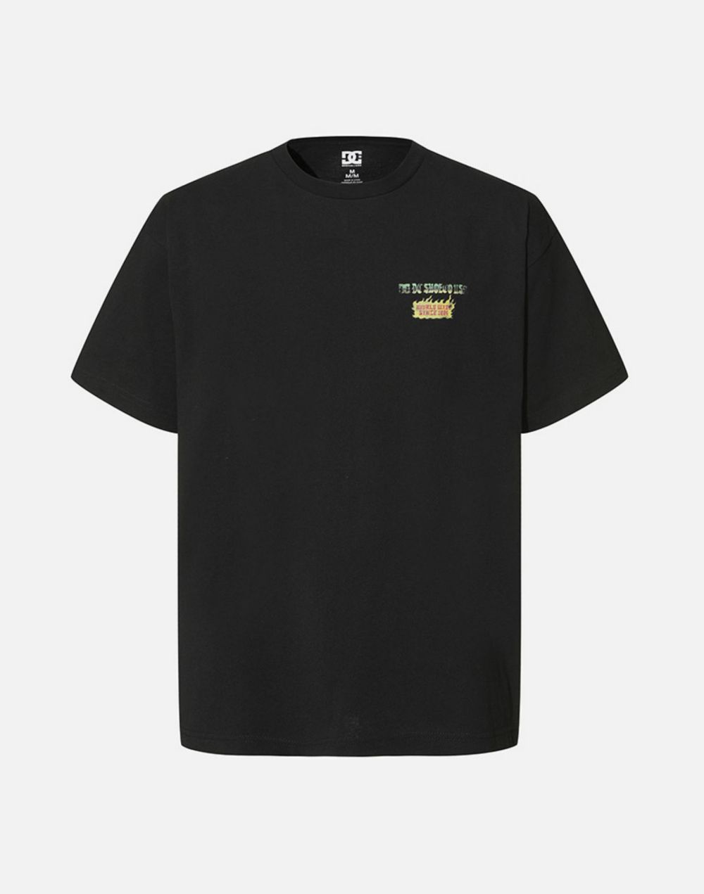 DC SPRINT RAT 와이드핏 반팔 티셔츠 (DG11ST006BLK)