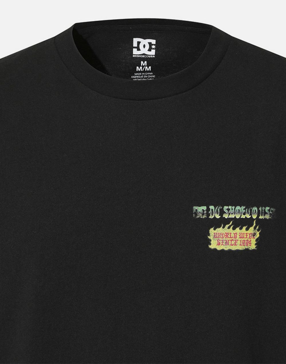 DC SPRINT RAT 와이드핏 반팔 티셔츠 (DG11ST006BLK)