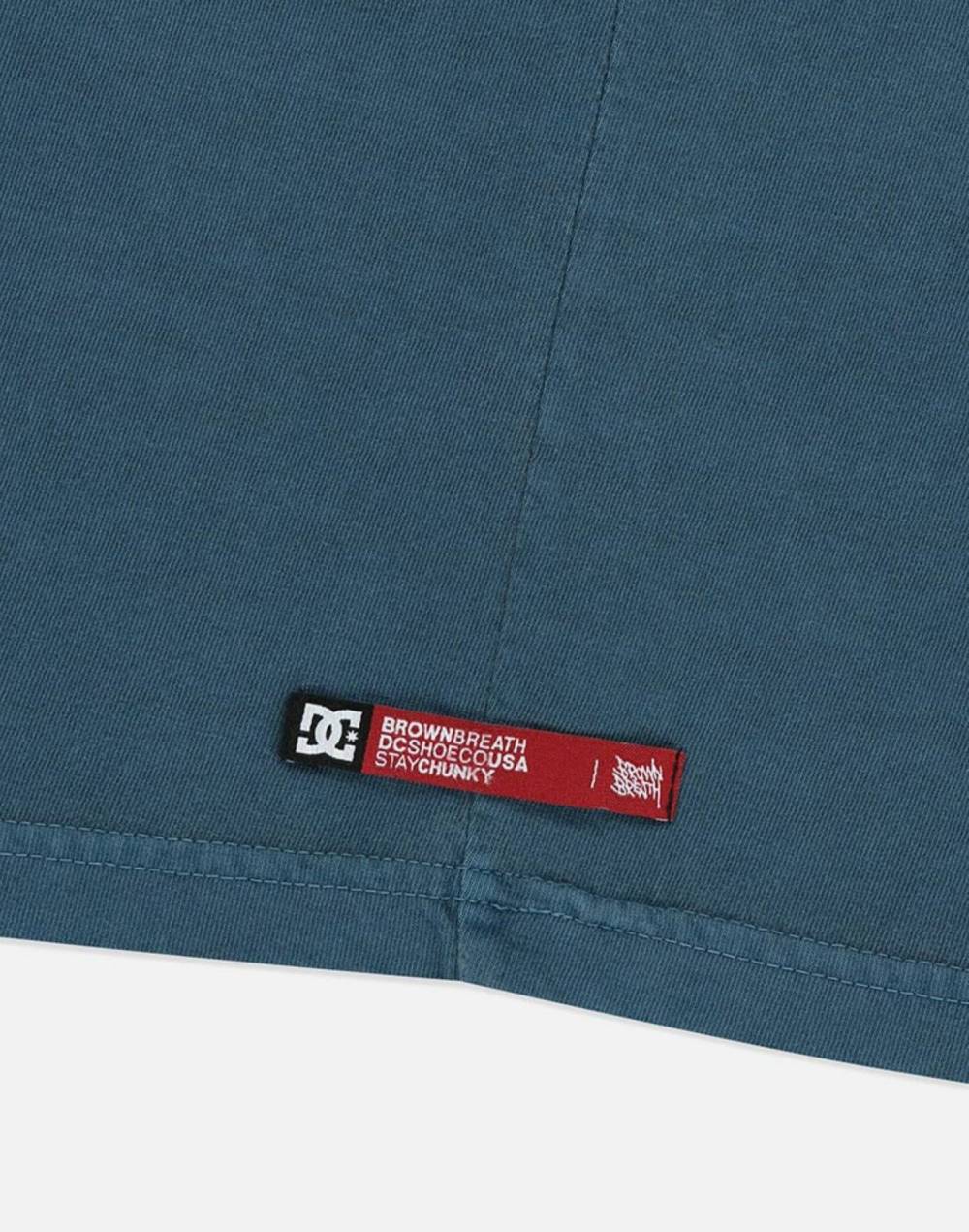 DC X BROWNBREATH CHUNKY PIGMENT TEE (DG21ST901BLU)