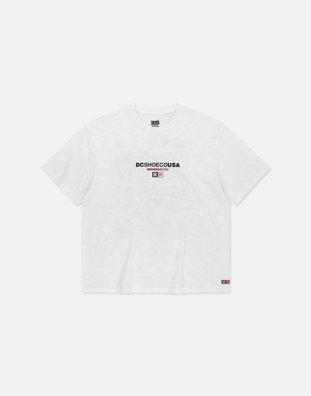 DC X BROWNBREATH SYMBOL TEE (DG21ST902WHI)
