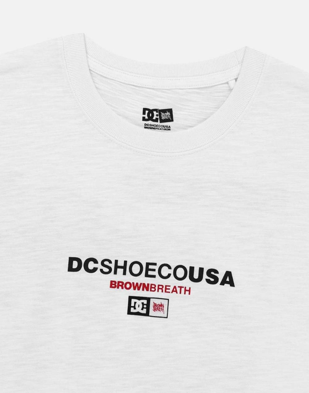 DC X BROWNBREATH SYMBOL TEE (DG21ST902WHI)