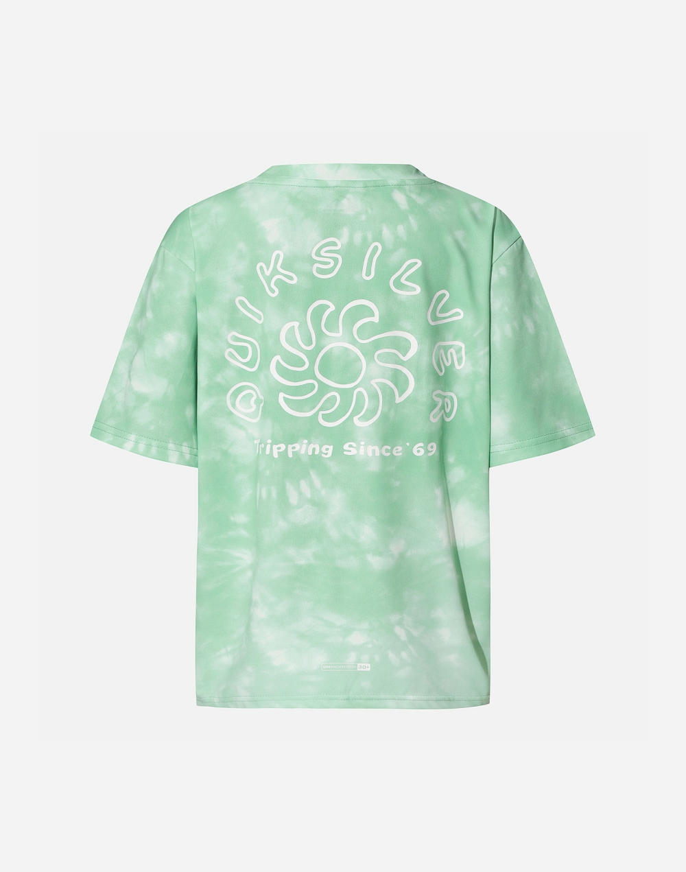 퀵실버 YOUTH TIE DYE 프린트 반팔 티셔츠 (KG21BR522GRM)
