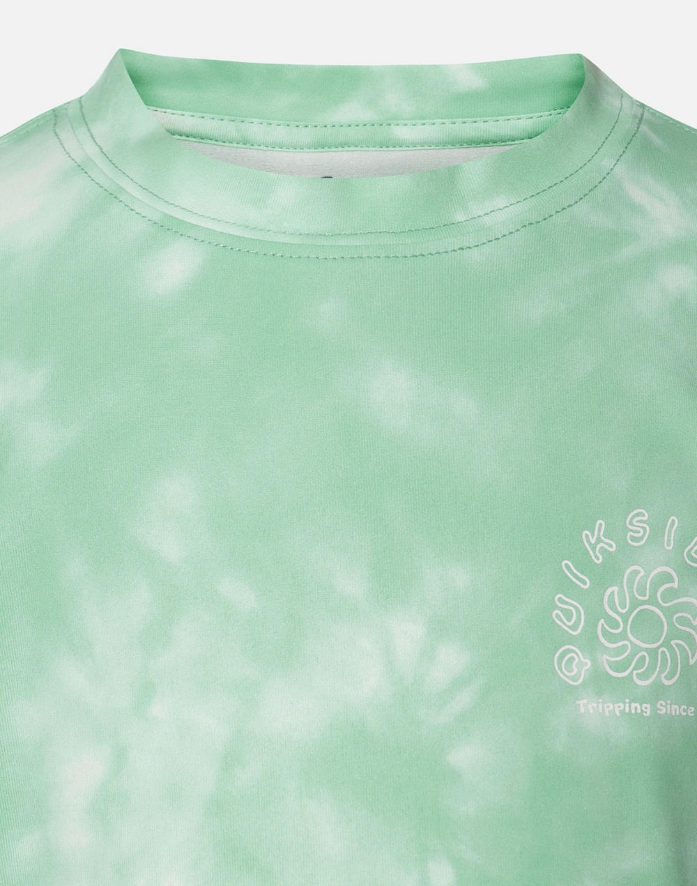 퀵실버 YOUTH TIE DYE 프린트 반팔 티셔츠 (KG21BR522GRM)