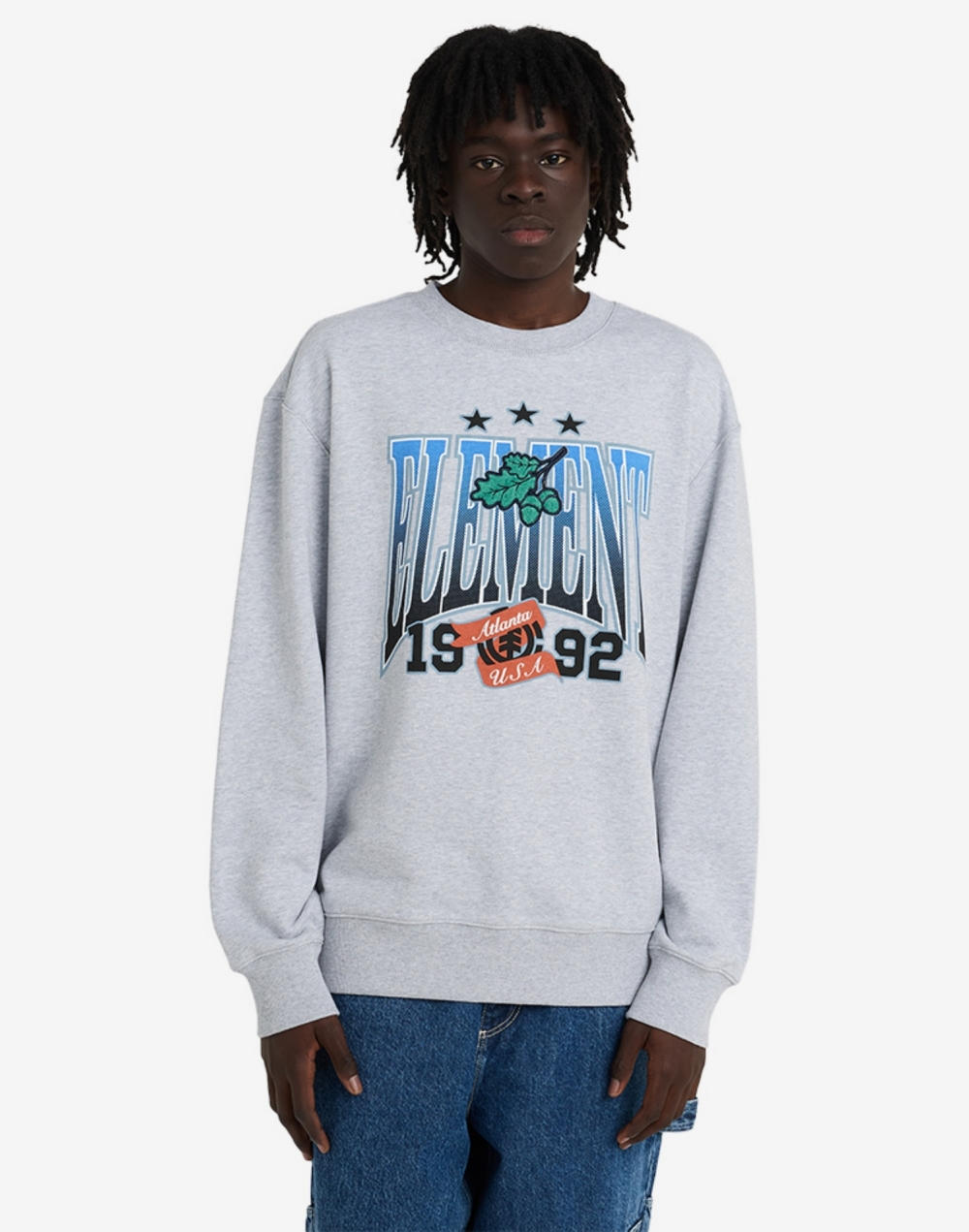 엘리먼트 STARS OAK 스웻셔츠 (MG11LT001SGB)