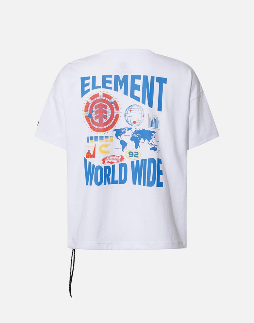 엘리먼트 WORLD WIDE 반팔 티셔츠 (MG11ST061WHT)