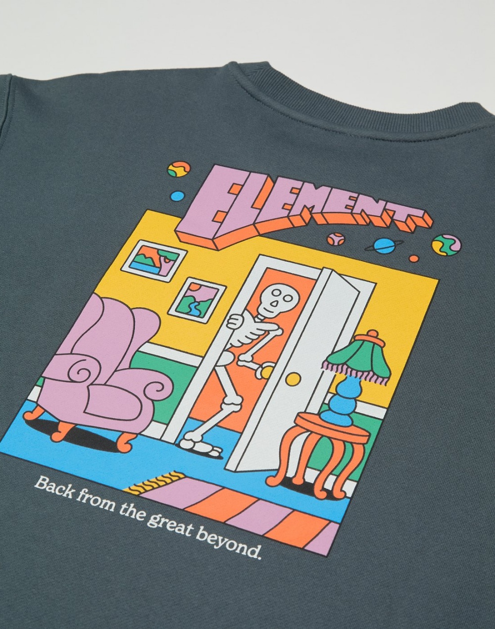 엘리먼트 GREAT BEYOND 크루넥 스웻셔츠 (MG31LT051KRD)