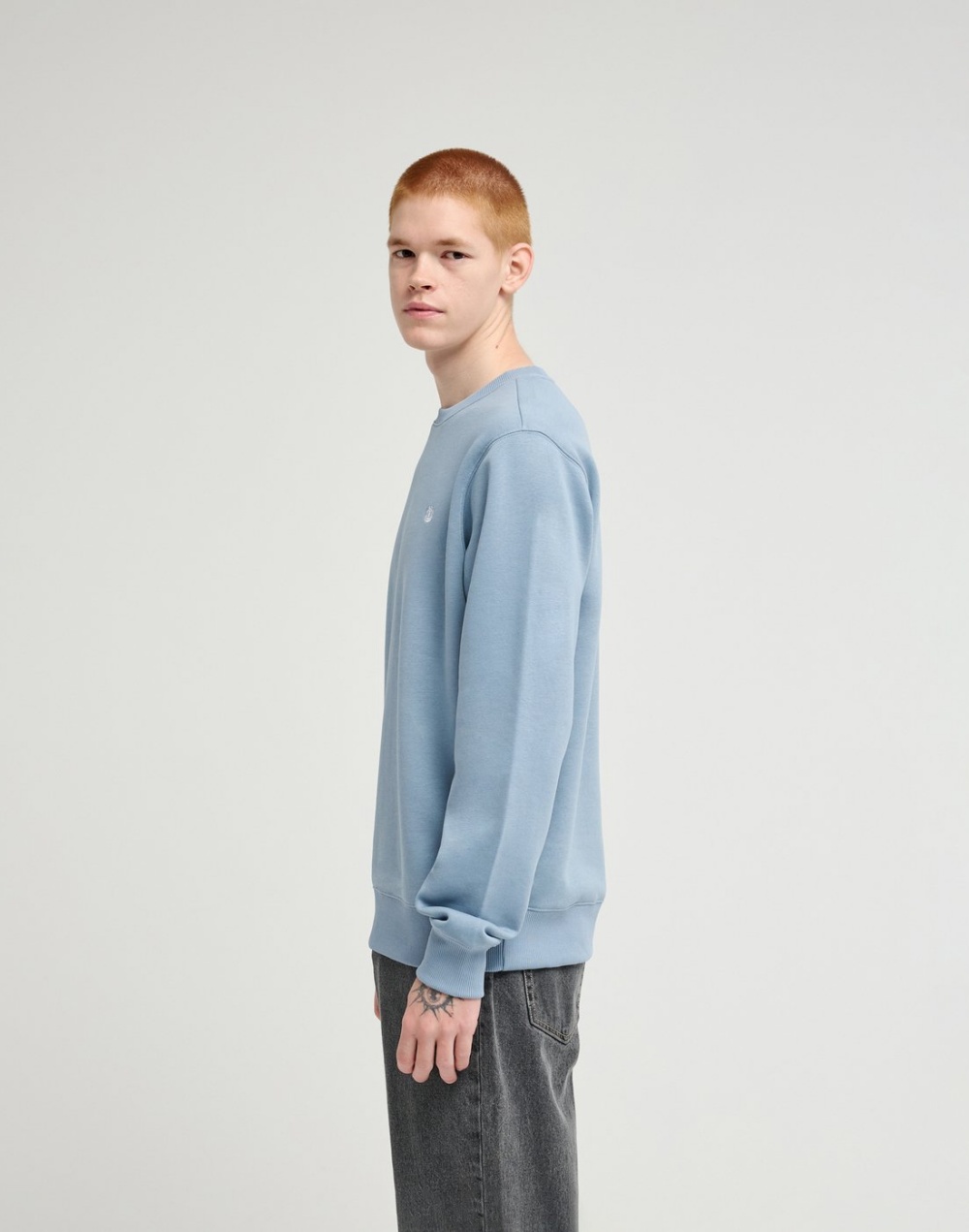 엘리먼트 ICON EMBROIDERY 크루넥 스웻셔츠 (MG31LT901BJN)