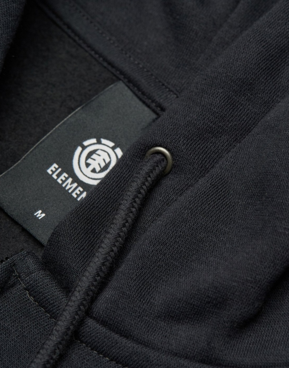 엘리먼트 ICON EMBROIDERY 후드 집업 (MG31ZP903FBK)