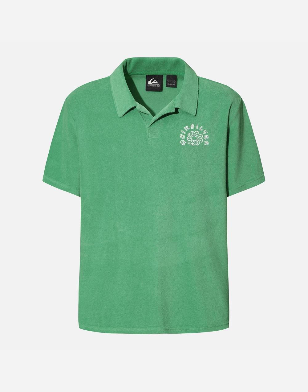 퀵실버 APRES 테리 카라 반팔 래쉬가드 (QG11RE512GNZ)