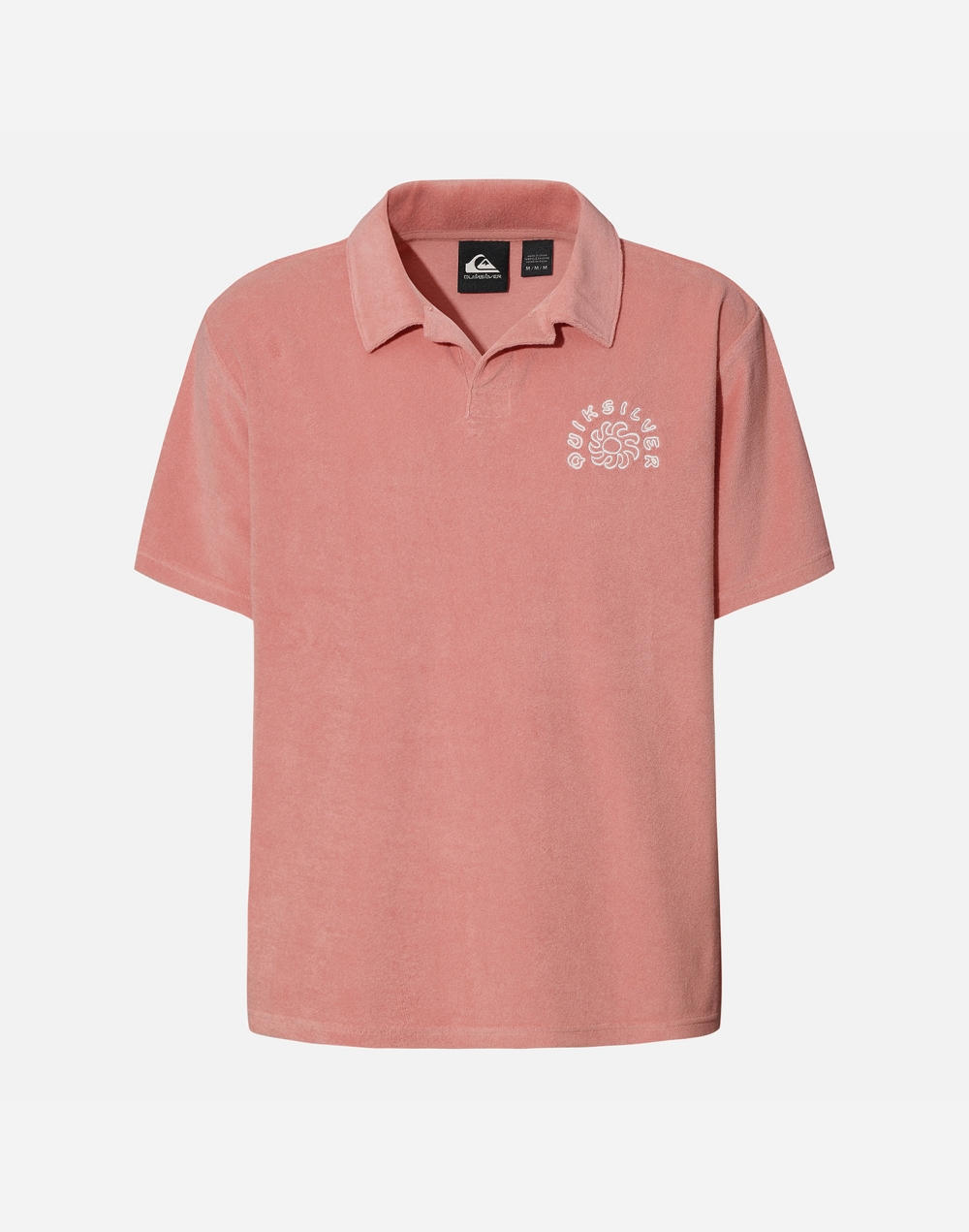 퀵실버 APRES 테리 카라 반팔 래쉬가드 (QG11RE512MKT)