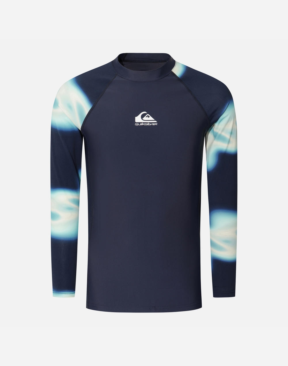 퀵실버 COMP LOGO 타이트핏 패턴 긴팔 래쉬가드 (QG11RS503KTP)