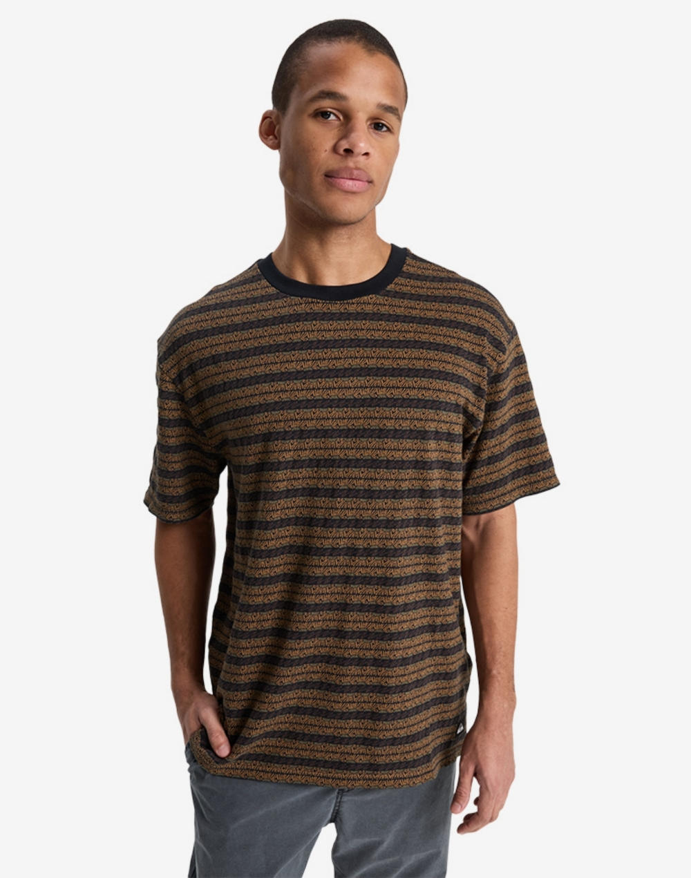 퀵실버 OKANO 스트라이프 반팔 티셔츠 (QG11ST003KVJ)