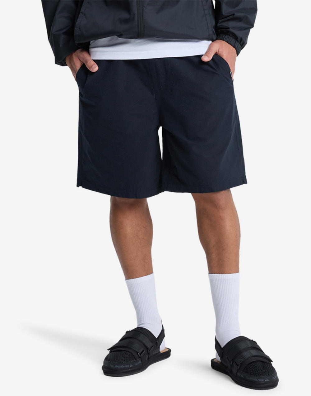 퀵실버 TAXER TEXTURED 워크숏 반바지 (QG11WK018KVJ)