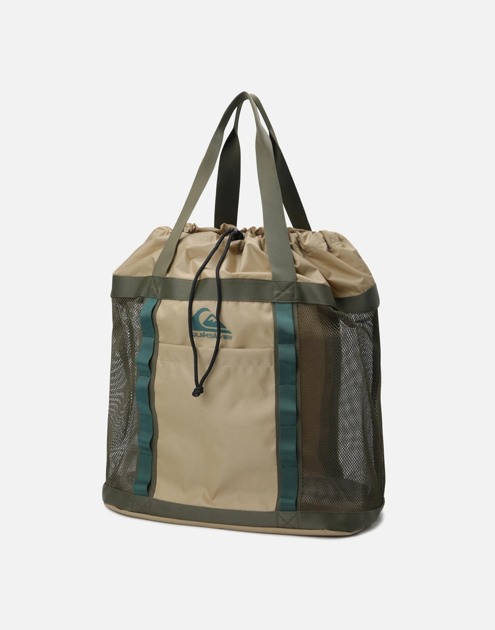 퀵실버 VOLUME WATER 빅 메쉬 토트백 (QG13OB526KHA)