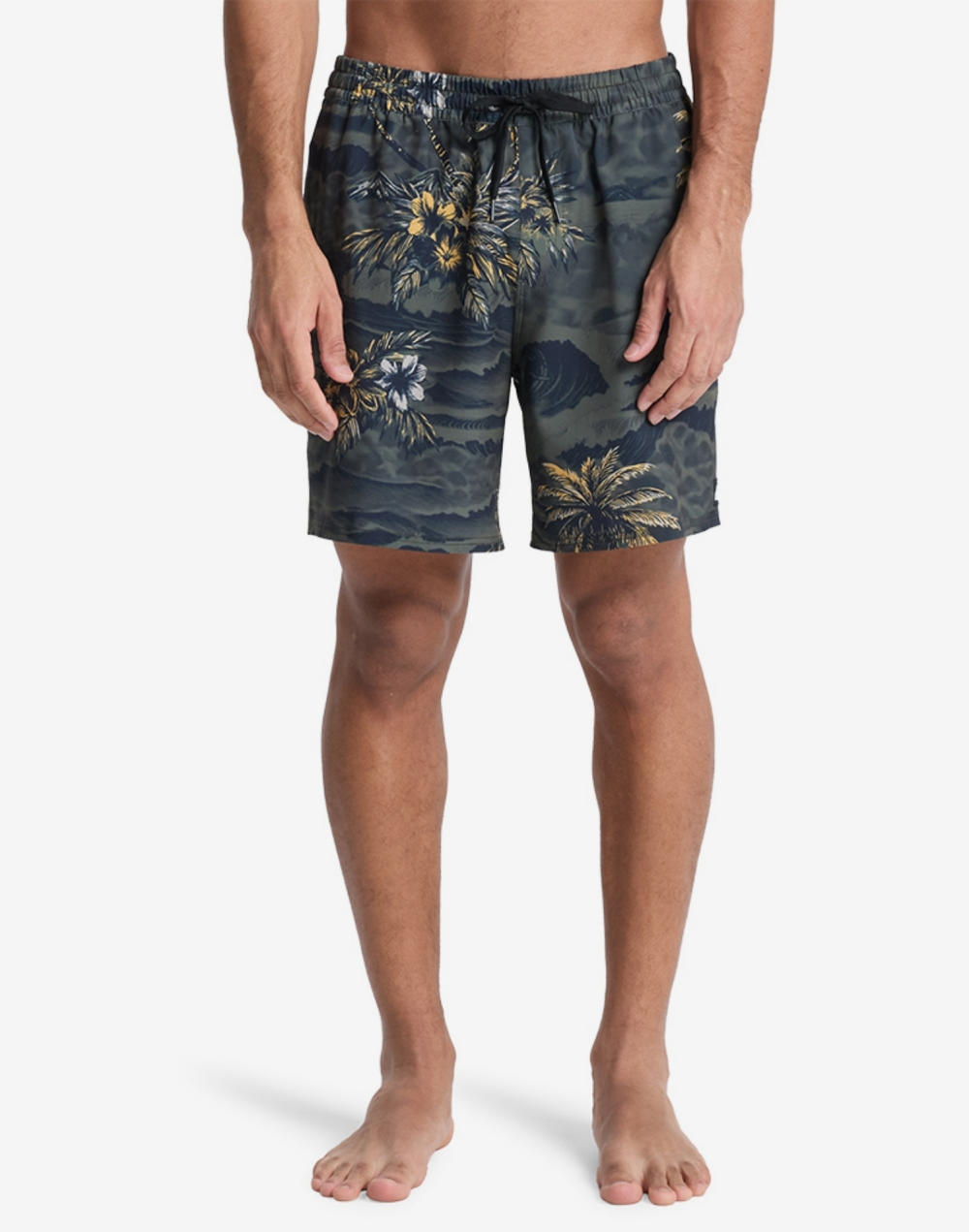 퀵실버 에브리데이 프린트 17인치 발리숏 (QG21BS008KV6)