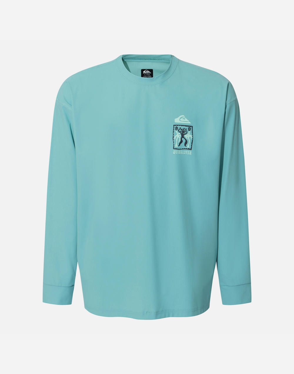 퀵실버 SERENITY SPLASH 오버핏 긴팔 래쉬가드 (QG21RS505BJK)
