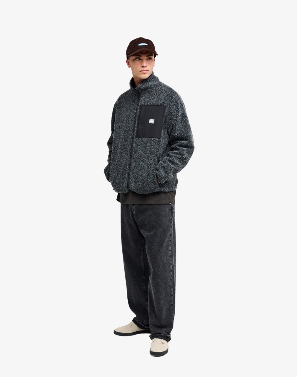 퀵실버 URBAN STORM REVERSIBLE 플리스 풀집업 (QG41JK002KVJ)