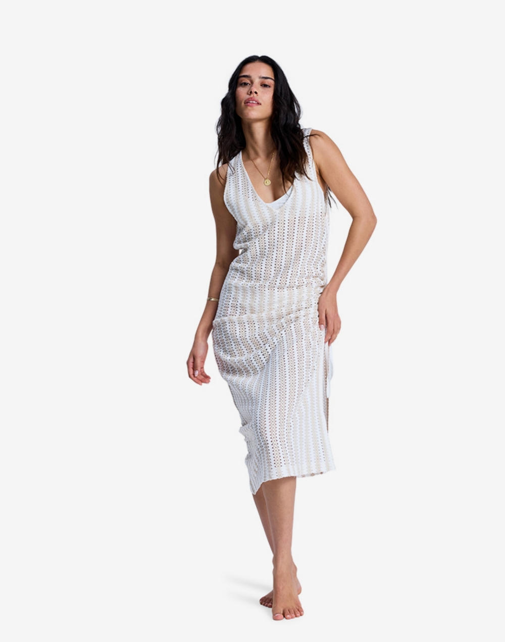 록시 MOANA STORY 크로셰 롱 비치 드레스 (RG11DR031TGJ)