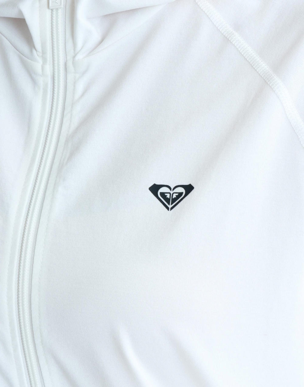 록시 HISTORICAL LOGO 후드 래쉬가드 (RG11RZ802WHT)