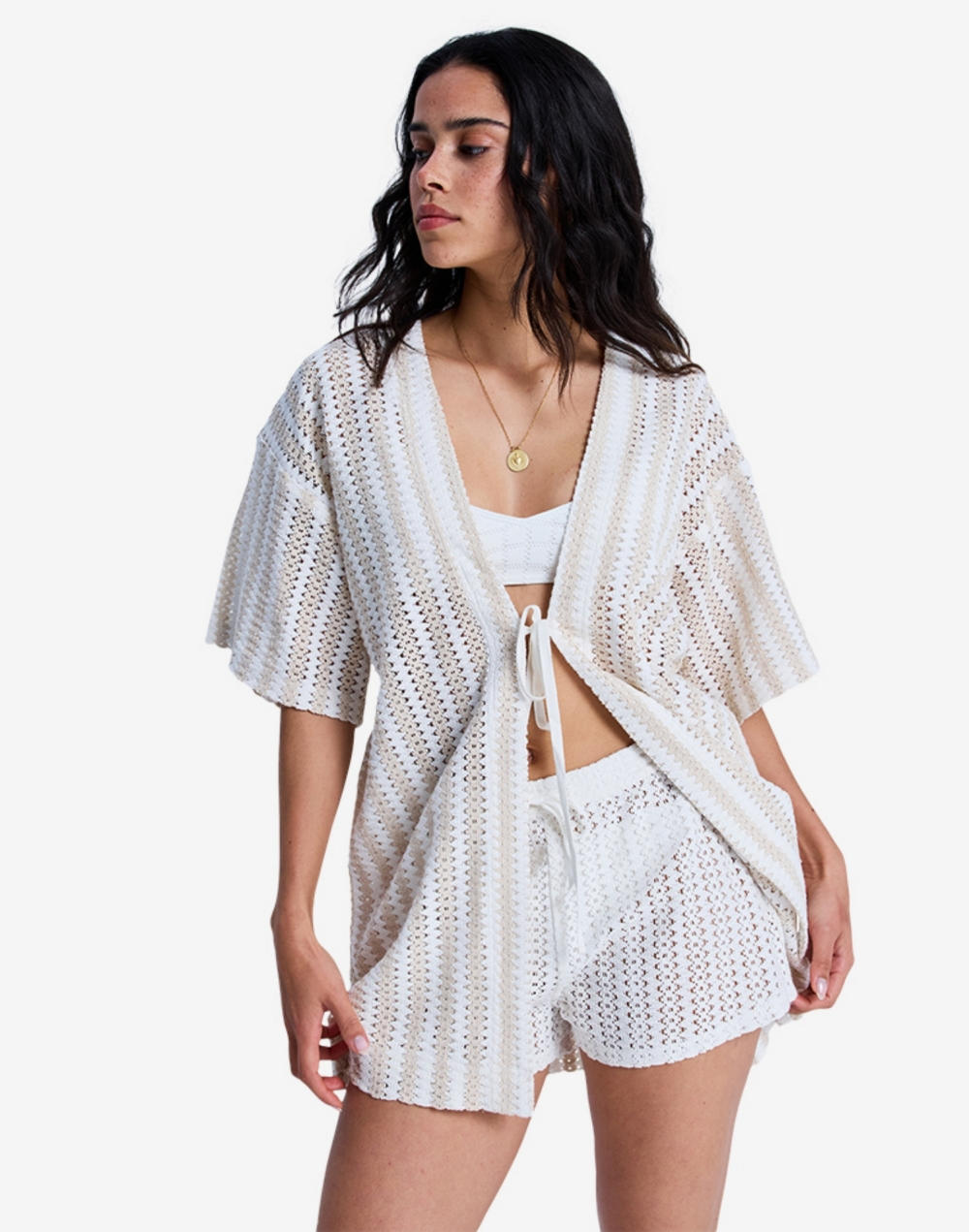 록시 MOANA STORY 크로셰 롱 비치 드레스 (RG11SR032TGJ)