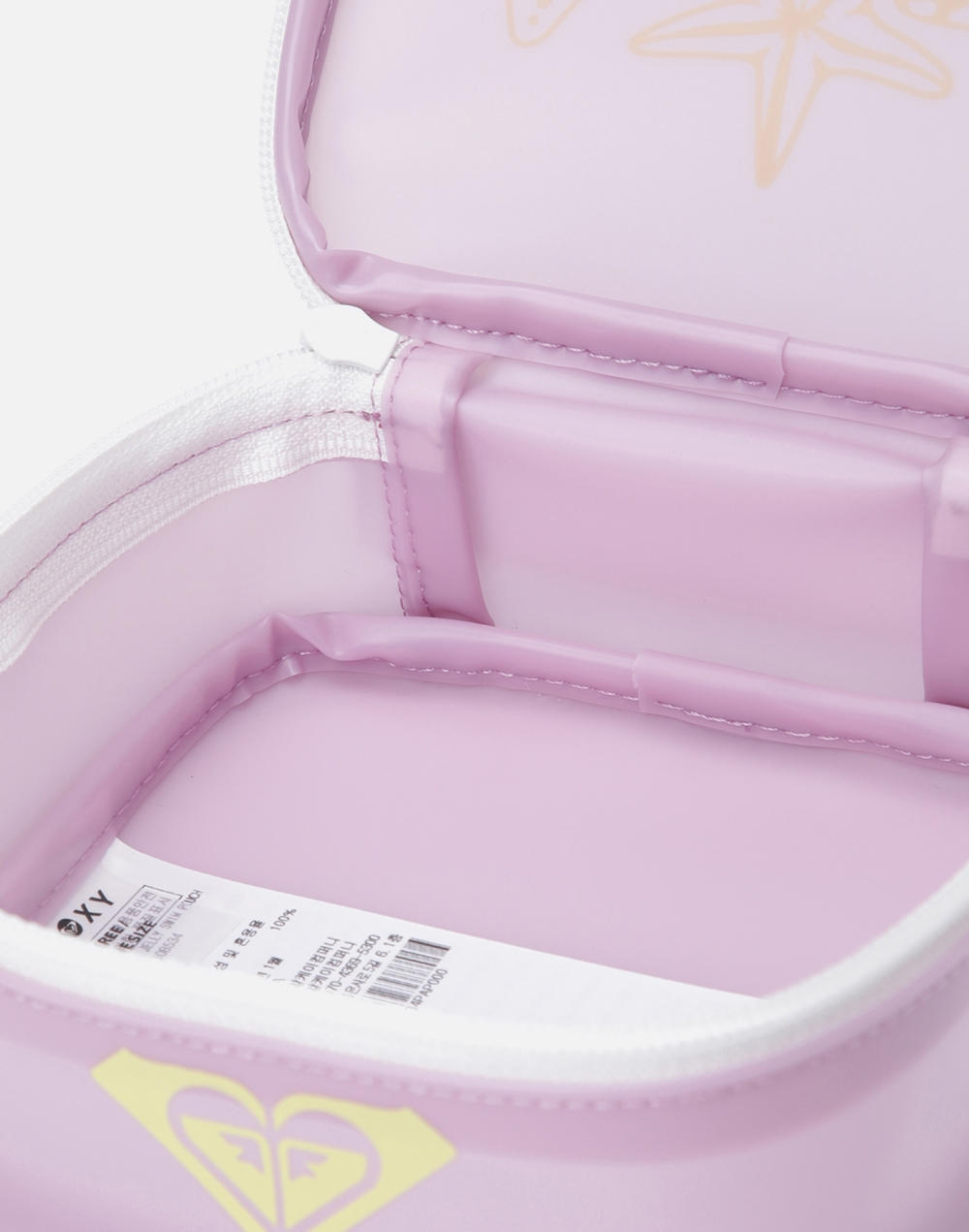 록시 JELLY SWIM PVC 반투명 사각 파우치 (RG13OB534PAP)