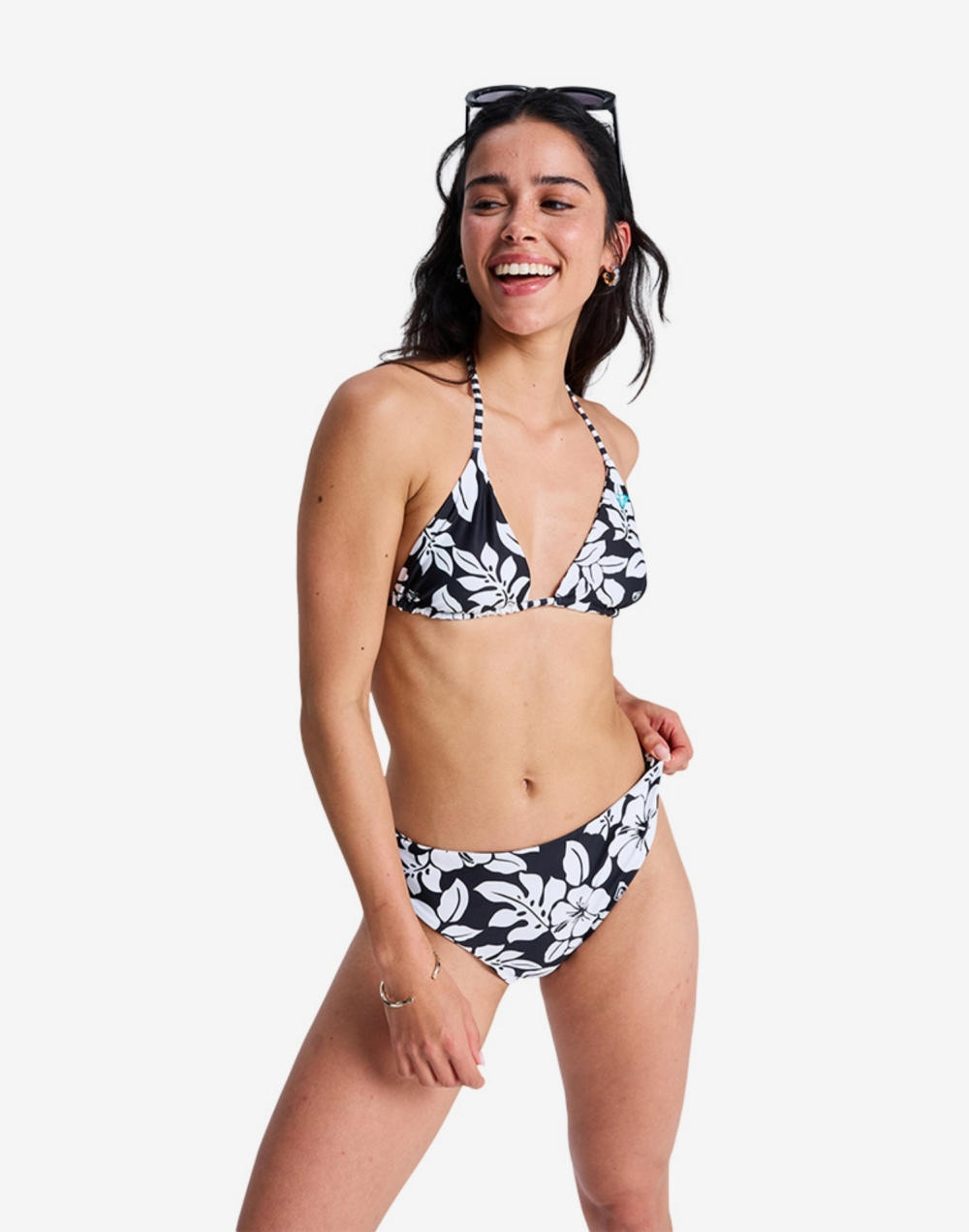 록시 SUMMER SURF BANDEAU 트로피칼 비키니 하의 (RG21BB018KVJ)