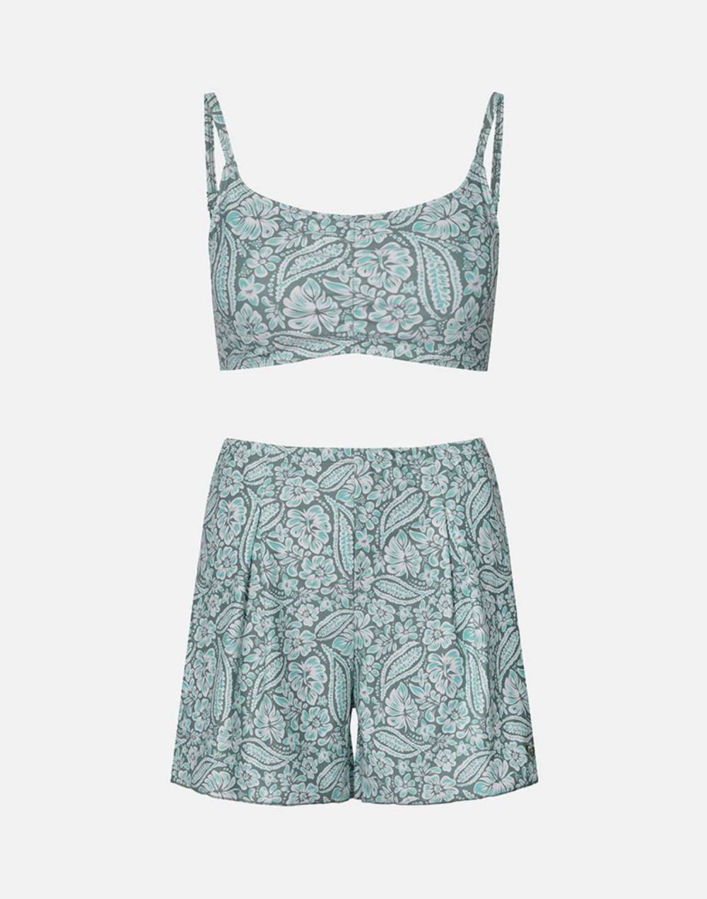 록시 REEF NOTE SWIMWEAR 비키니 세트 (RG21BK804OLV)