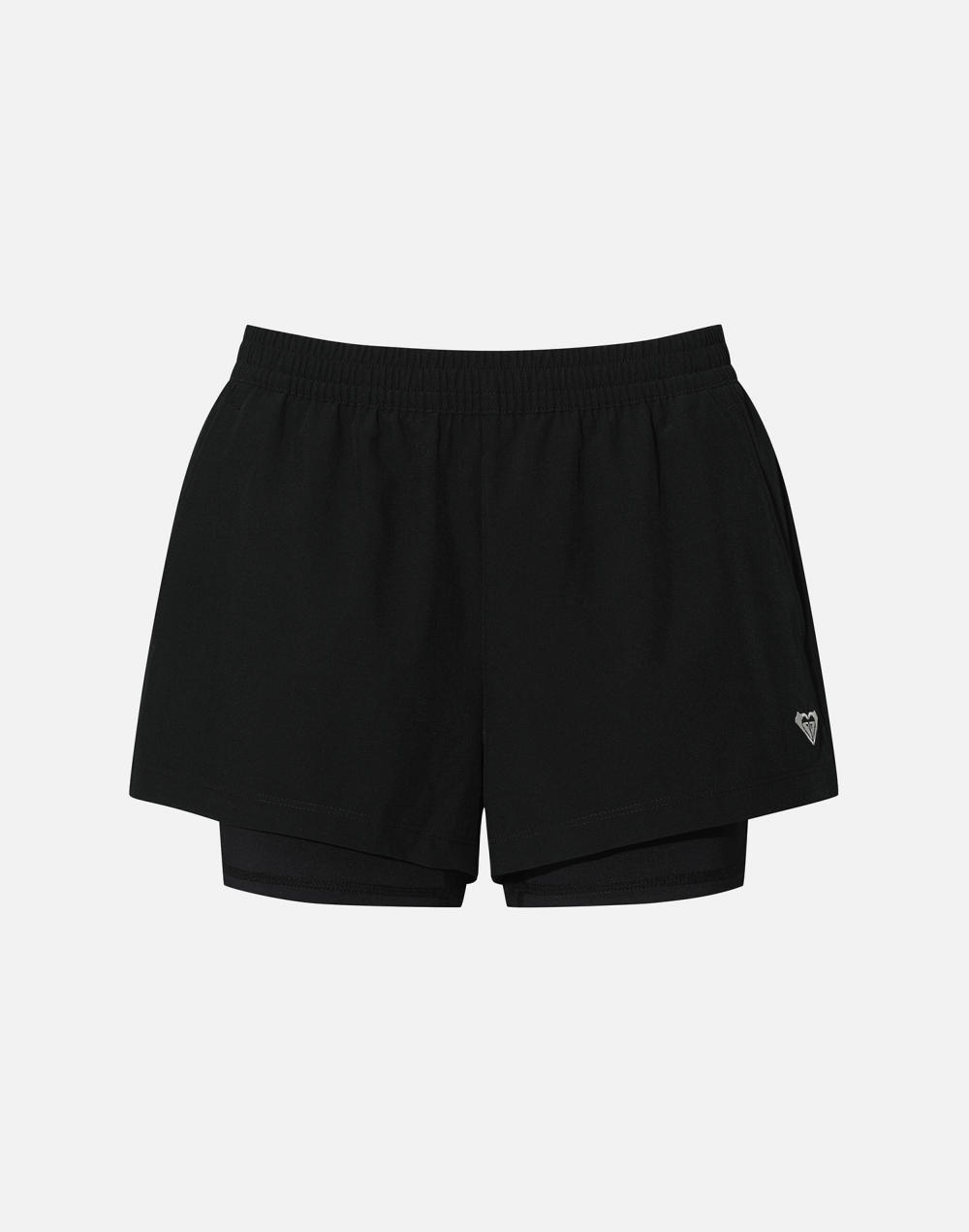 록시 ALMOST FRIDAY 레깅스 레이어드 보드숏 (RG21BS521ANT)