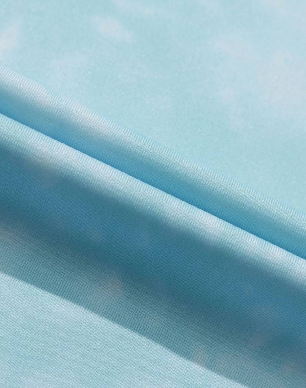 록시 WATER 프린트 릴렉스핏 긴팔 래쉬가드 (RG21RS505BLU)