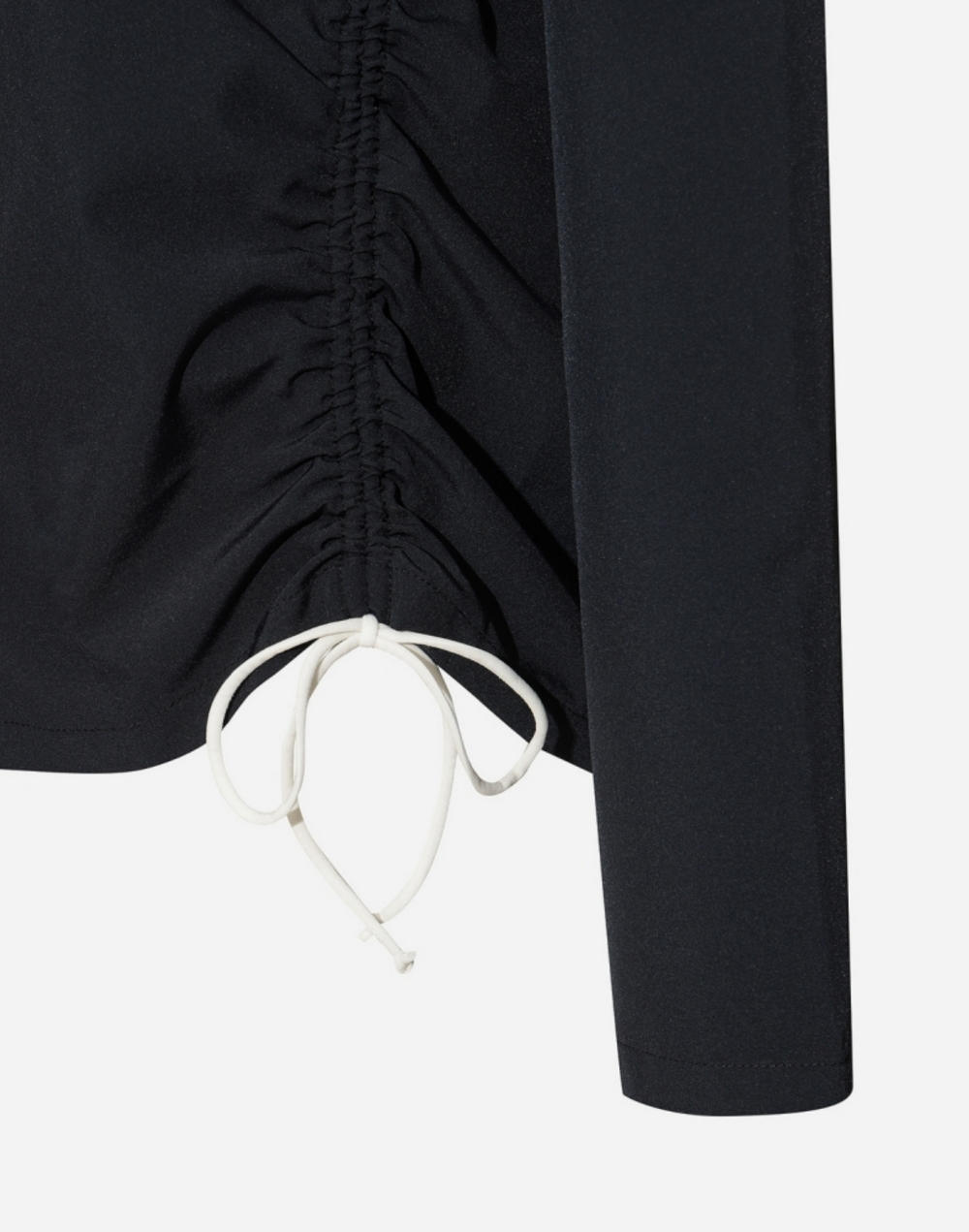 록시 ESSENTIAL SIDE STRING 릴렉스핏 긴팔 래쉬가드 커버업 (RG21RS506ANT)