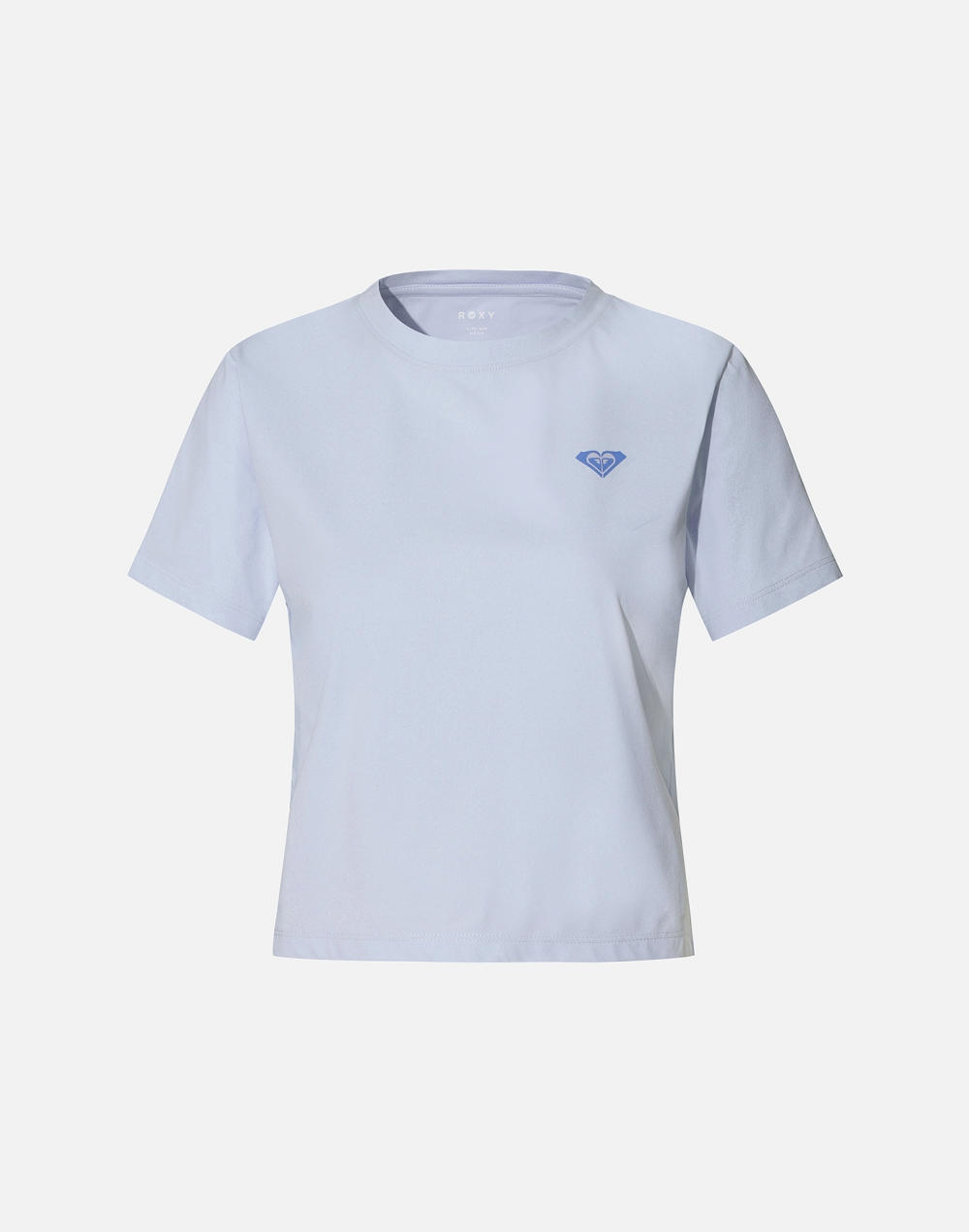 록시 BACK SLIT 세미크롭 뒷트임 반팔 티셔츠 (RG21ST507PHN)