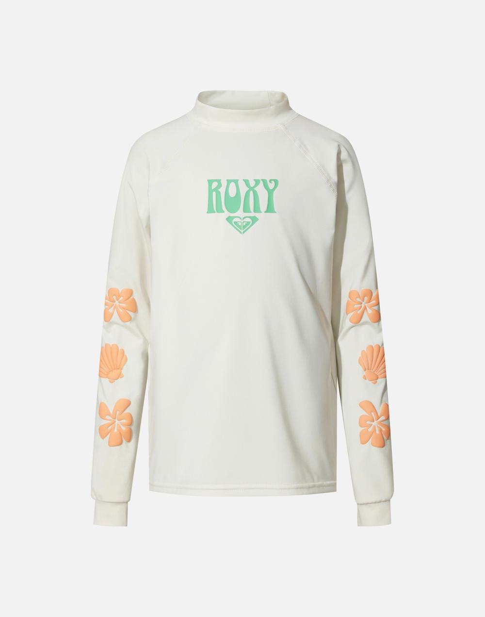 록시 주니어용 OCEAN FLOWER 긴팔 래쉬가드 (TG21BR525COC)