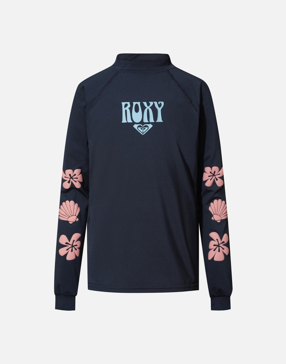 록시 주니어용 OCEAN FLOWER 긴팔 래쉬가드 (TG21BR525MOO)