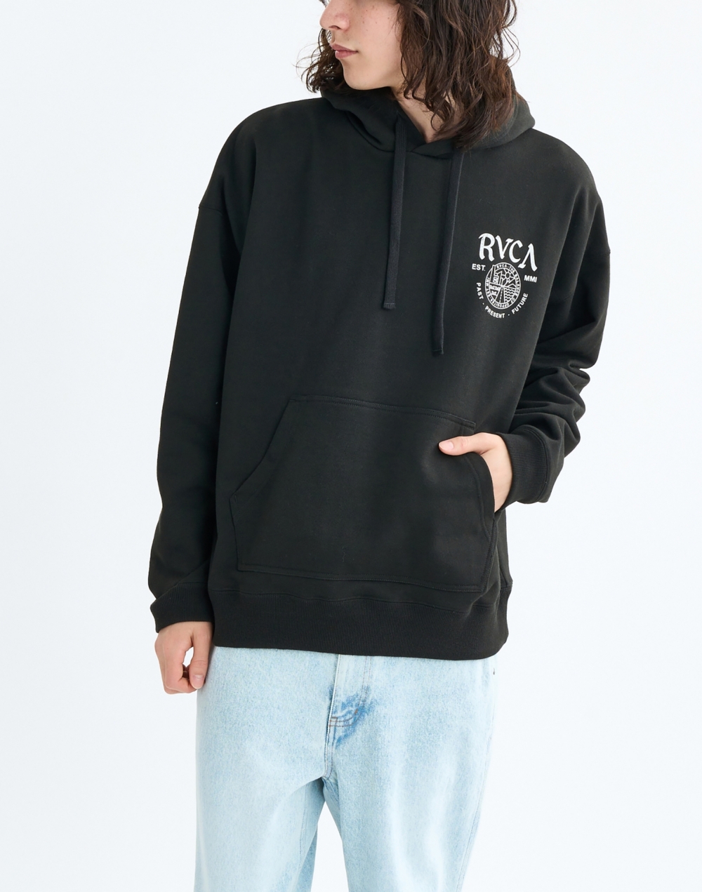 루카 UTILITY SERVICE 기모 후드티 (VF31HD053PTK)