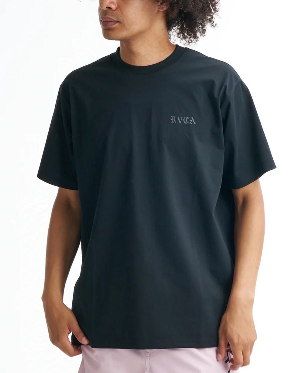 루카 남성 BACK SIDE OE ARCH 반팔 래쉬가드 티셔츠 (VG11RS102BBL)