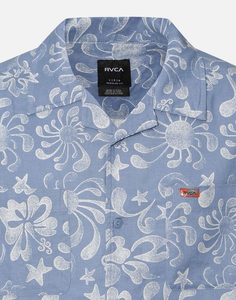 루카 남성 ALVAREZ ALOHA 반팔 셔츠 (VG11SH013LBL)