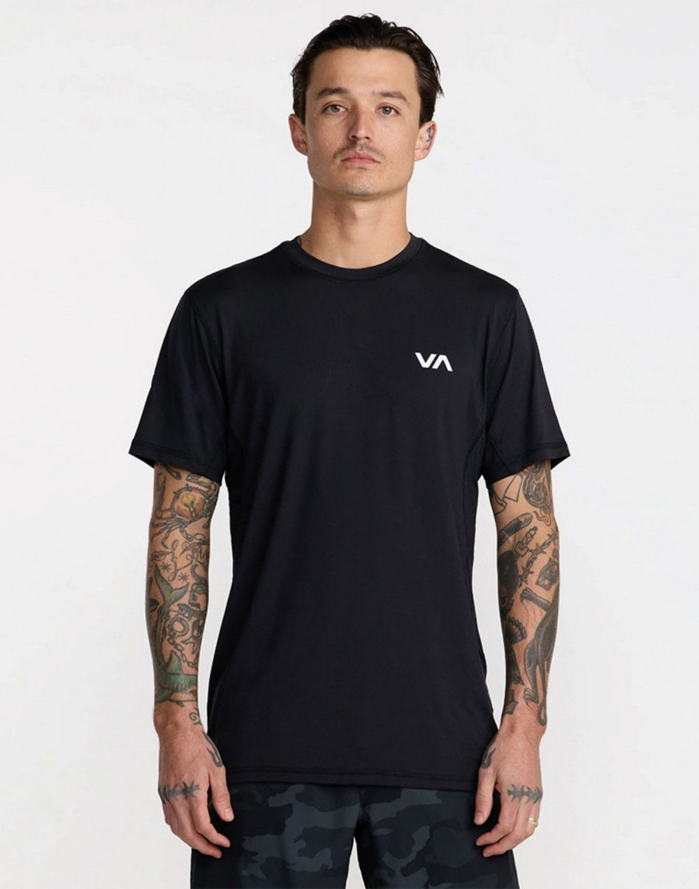 루카 남성 SPORT VENT 반팔 티셔츠 (VG11ST001BLK)
