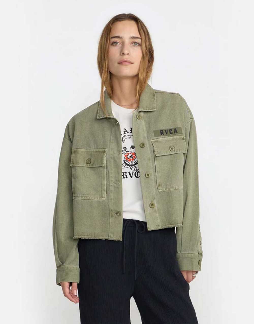 루카 여성 RESERVE LS 오버셔츠 (VG31JK108OLV)