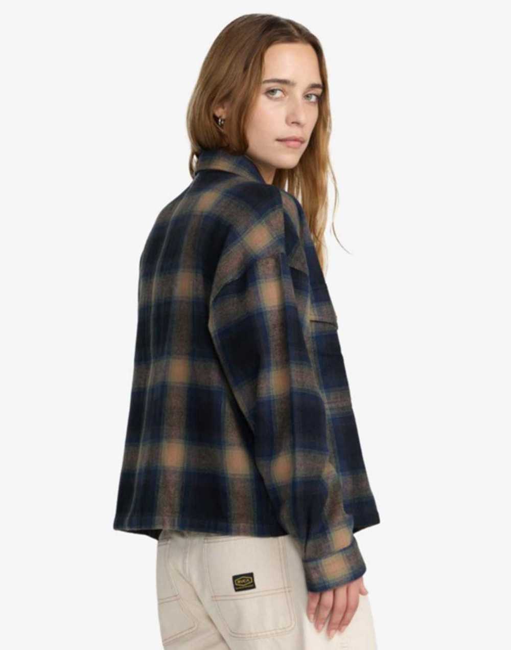 루카 여성 BONITO BOXY FLANNEL 셔츠 (VG31JK109BLK)