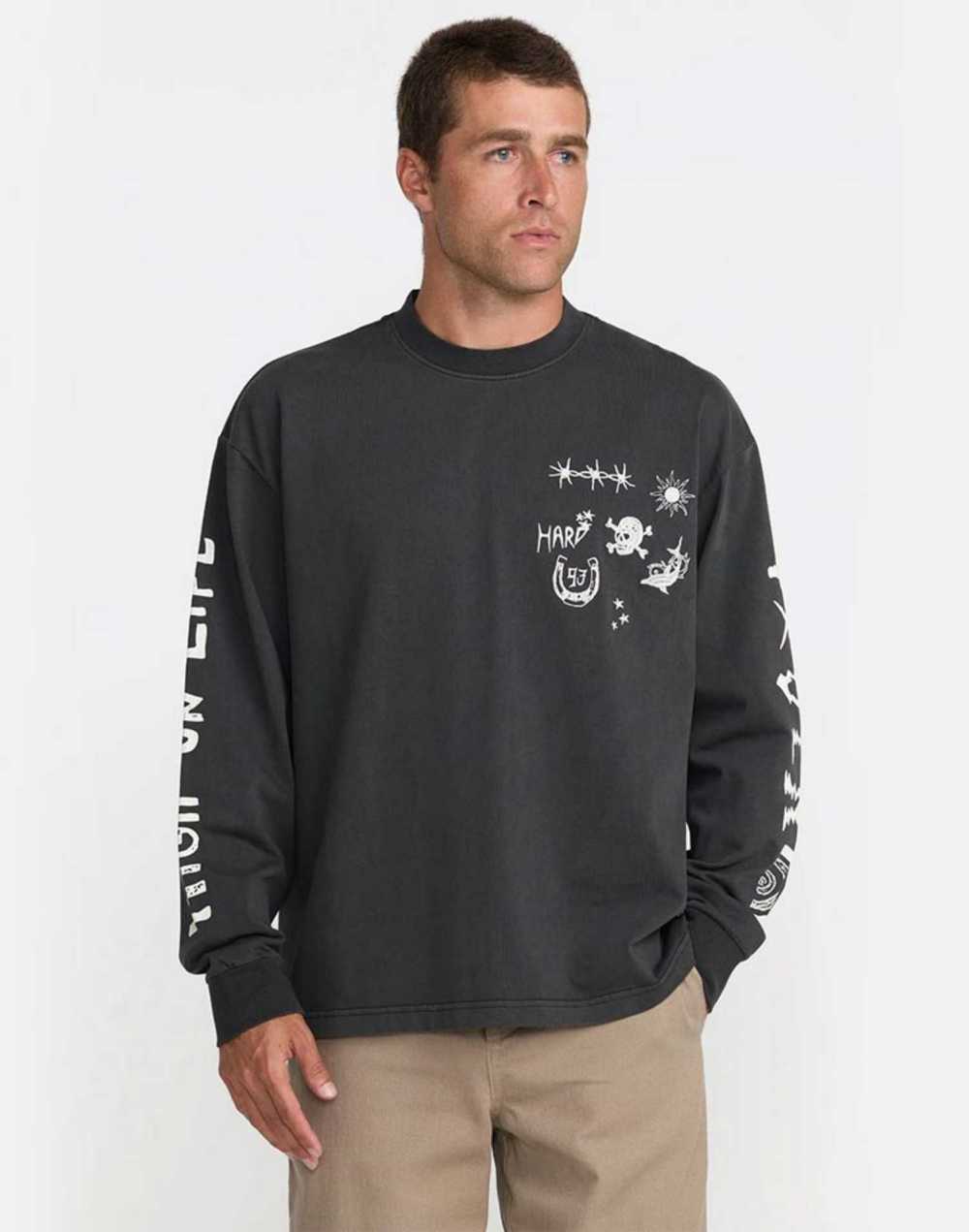 RVCA X DANI MILLER HIGH ON LIFE 긴팔 티셔츠 (VG31LT057PTK)