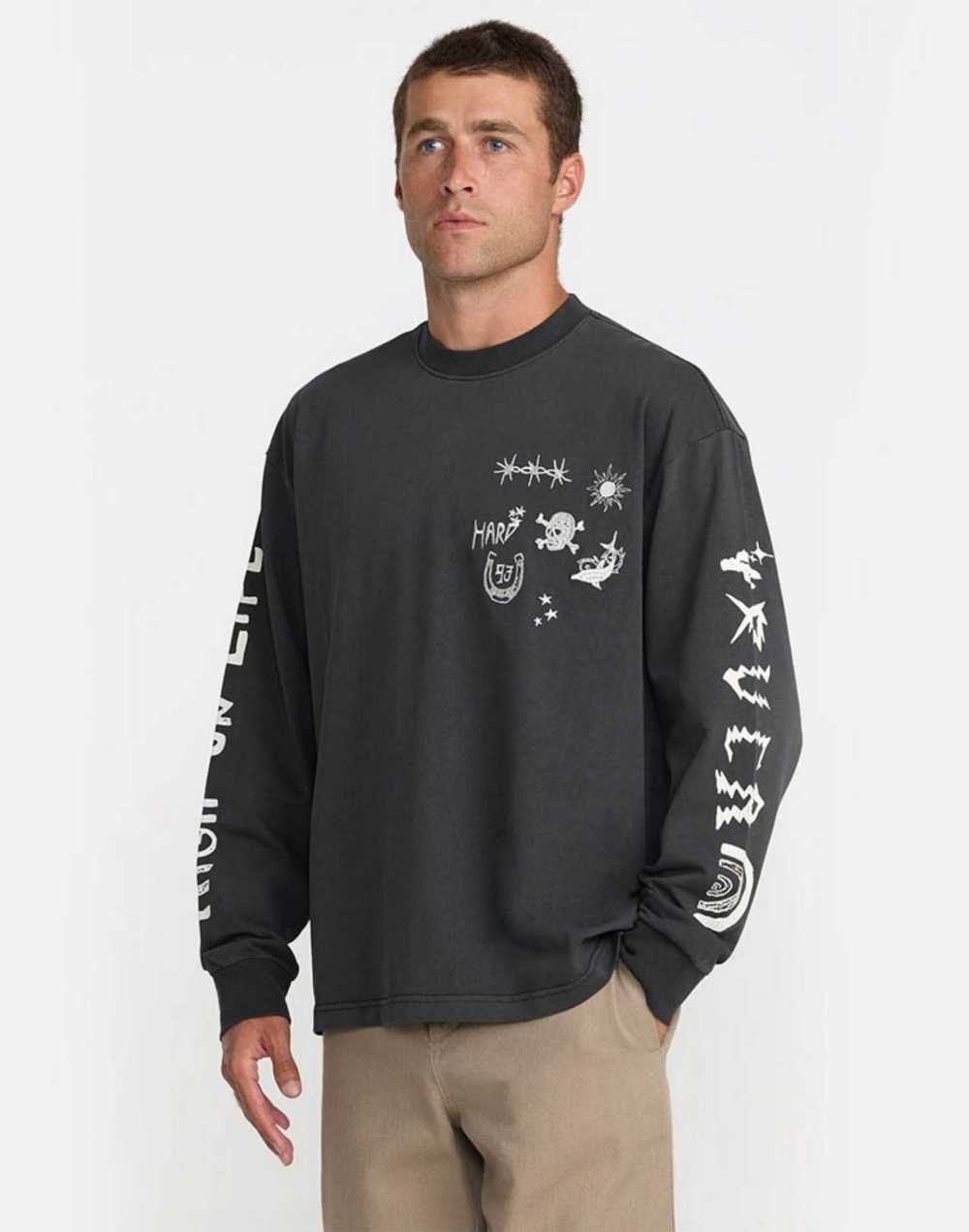 RVCA X DANI MILLER HIGH ON LIFE 긴팔 티셔츠 (VG31LT057PTK)